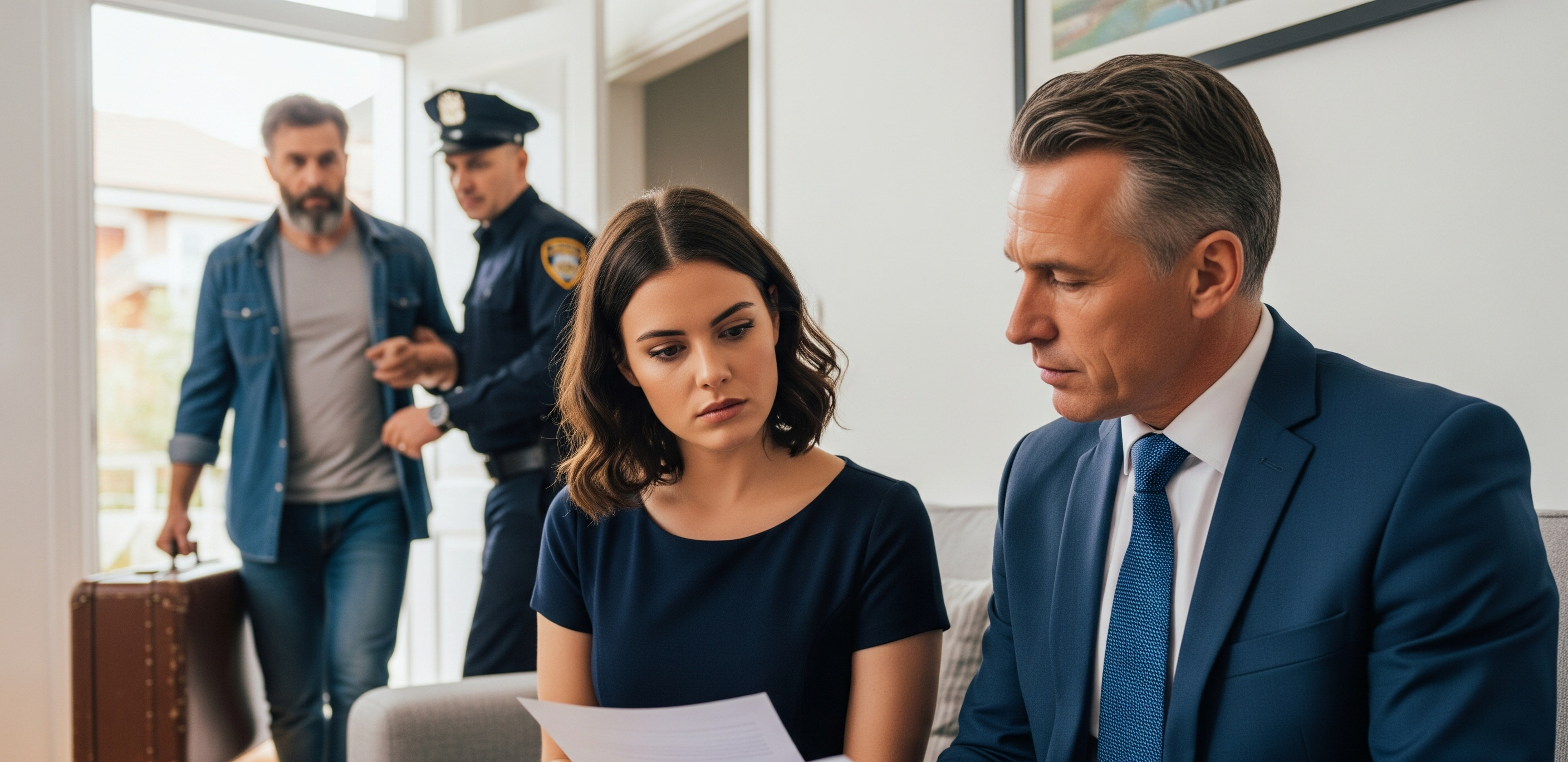 ¿Puede un abogado ayudarme a sacar al agresor de la casa legalmente?